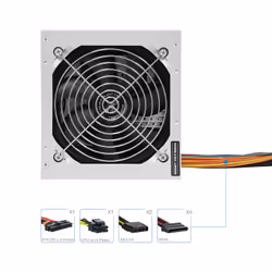 TooQ TQEP-500S-INT alimentatore per computer 500 W 24-pin ATX ATX Argento - Vista aggiuntiva 5