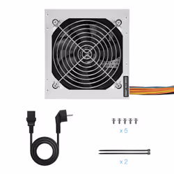 TooQ TQEP-500S-INT alimentatore per computer 500 W 24-pin ATX ATX Argento - Vista aggiuntiva 8