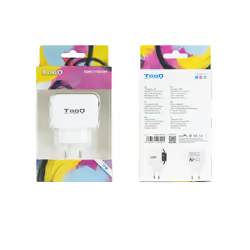TooQ TQWC-1S02WT Caricabatterie per dispositivi mobili GPS, MP3, MP4, Telefono cellulare, Console portatile, Smartphone, Tablet Bianco AC Interno - Vista aggiuntiva 4