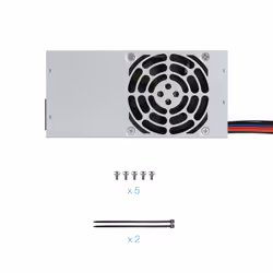 TooQ Ecopower II TFX OEM alimentatore per computer 500 W 20+4 pin ATX Argento - Vista aggiuntiva 6