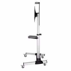 TooQ FS1870M-B Supporto per display espositivi 37" Nero, Argento - Vista aggiuntiva 4