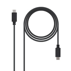 Nanocable USB 2.0, 0.5m cavo USB 0,5 m USB C Nero