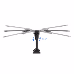 TooQ LP2255TN-B Supporto TV a parete 55" Nero - Vista aggiuntiva 4