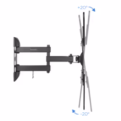 TooQ LP6055TN-B Supporto TV a parete 55" Nero - Vista aggiuntiva 4