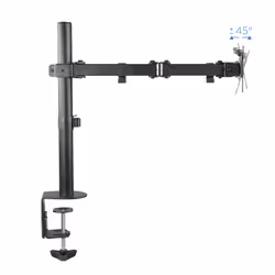 TooQ DB1032TN-B Supporti a parete per TV 32" Scrivania Nero - Vista aggiuntiva 4