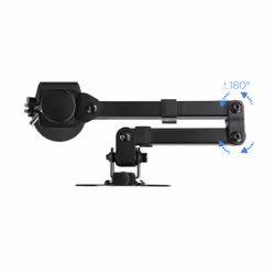 TooQ DB1032TN-B Supporti a parete per TV 32" Scrivania Nero - Vista aggiuntiva 6