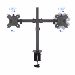TooQ DB1232TN-B Supporti a parete per TV 32" Scrivania Nero - Vista aggiuntiva 4