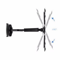 TooQ LP2355TN-B Supporto TV a parete 55" Nero - Vista aggiuntiva 7