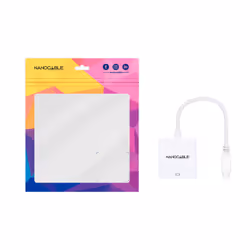 Nanocable 10.16.4102 adattatore grafico USB 4096 x 2160 Pixel Bianco - Vista aggiuntiva 5