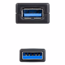 Nanocable 10.01.0313 cavo USB USB 3.2 Gen 1 (3.1 Gen 1) 15 m USB A Nero - Vista aggiuntiva 4