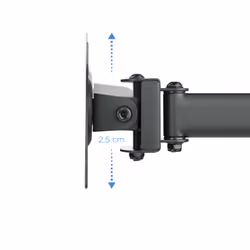 TooQ DB1327TN-B Supporti a parete per TV 27" Scrivania Nero - Vista aggiuntiva 6
