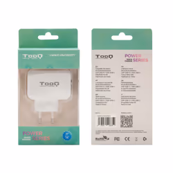 TooQ TQWC-2SC02WT Caricabatterie per dispositivi mobili Universale Bianco AC Interno - Vista aggiuntiva 6