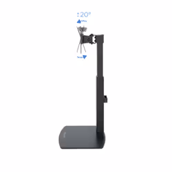 TooQ DB1732TN-B Supporti a parete per TV 32" Scrivania Nero - Vista aggiuntiva 7