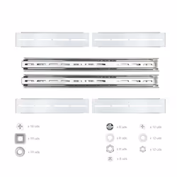 Nanocable 10.21.4218 porta accessori Guida per scaffale - Vista aggiuntiva 2