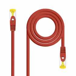 Nanocable 10.20.1901-R, 1 m, Cat6a, SF/UTP (S-FTP), RJ-45, RJ-45, Rosso