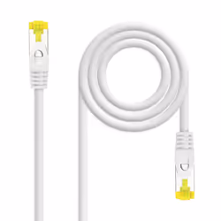 Nanocable 10.20.1900-W, 0,5 m, Cat6a, SF/UTP (S-FTP), RJ-45, RJ-45, Bianco