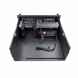 TooQ -406N-USB3 rack 4U Da parete Nero - Vista aggiuntiva 7
