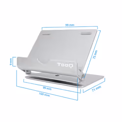 TooQ PH0002-S supporto per personal communication Supporto passivo Telefono cellulare/smartphone, Tablet/UMPC Argento - Vista aggiuntiva 8
