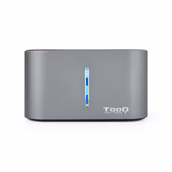 TooQ TQDS-805G docking station per unità di archiviazione USB 3.2 Gen 1 (3.1 Gen 1) Type-B Alluminio