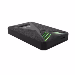 TooQ TQE-2550RGB contenitore di unità di archiviazione Box esterno HDD/SSD Nero 2.5"
