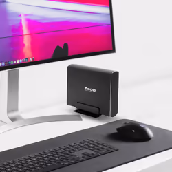 TooQ TQE-3531B contenitore di unità di archiviazione Custodia per Disco Rigido (HDD) Nero 3.5" - Vista aggiuntiva 8