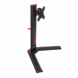 TooQ DB1401TN-B, Libera installazione, 8 kg, 43,2 cm (17"), 81,3 cm (32"), 100 x 100 mm, Nero, Rosso