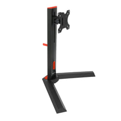 TooQ DB1401TN-B Supporti a parete per TV 81,3 cm (32") Scrivania Nero, Rosso