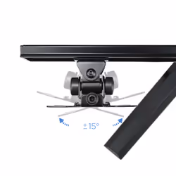 TooQ DB1402TN-B Supporti a parete per TV 68,6 cm (27") Scrivania Nero, Rosso - Vista aggiuntiva 7