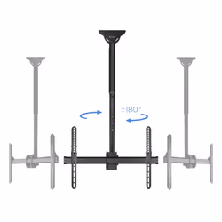 TooQ LPCE1170TSLI-B Supporto per display espositivi 70" Nero - Vista aggiuntiva 4