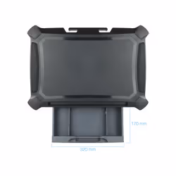 TooQ MMPSSD01 Supporti a parete per TV Scrivania Nero - Vista aggiuntiva 4