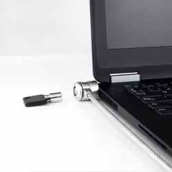 TooQ TQCLKC0025 cavo di sicurezza Argento 1,5 m - Vista aggiuntiva 5