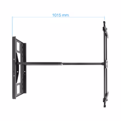 TooQ LP4380XL-B Supporto TV a parete 2,03 m (80") Nero - Vista aggiuntiva 5