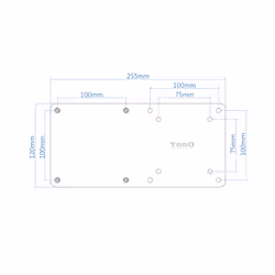 TooQ TCCH0007-B kit di fissaggio Nero - Vista aggiuntiva 5