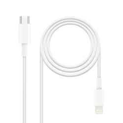 TooQ 10.10.0602 cavo Lightning 2 m Bianco