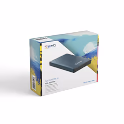 TooQ TQE-2527PB contenitore di unità di archiviazione Custodia per Disco Rigido (HDD) Nero, Blu marino 2.5" - Vista aggiuntiva 7