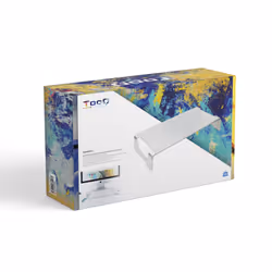 TooQ TQMR0004 Supporti a parete per TV 13" Scrivania Argento - Vista aggiuntiva 7