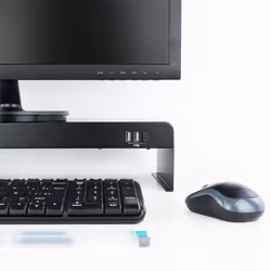TooQ TQMR0124 Supporti a parete per TV Scrivania Nero - Vista aggiuntiva 7