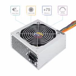 TooQ TQAPOLO-550SP alimentatore per computer 550 W 20+4 pin ATX ATX Argento - Vista aggiuntiva 3