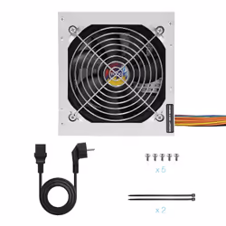 TooQ TQAPOLO-550SP alimentatore per computer 550 W 20+4 pin ATX ATX Argento - Vista aggiuntiva 7
