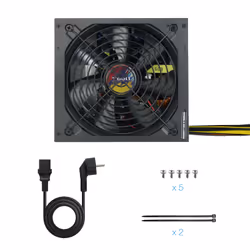 TooQ TQAPOLO-600SP alimentatore per computer 600 W 20+4 pin ATX ATX Nero - Vista aggiuntiva 6