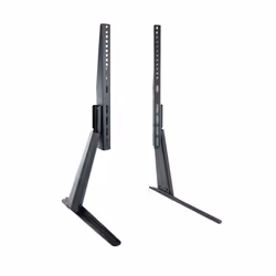 TooQ AT-Imperial, 177,8 cm (70"), 75 x 75 mm, 800 x 400 mm, -6 - 6°, Silicone, Acciaio, Nero