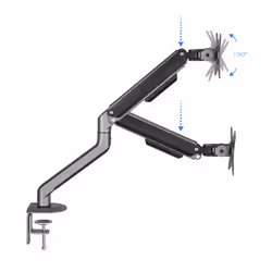 TooQ DB4032TNR-G support d'écran plat pour bureau 32" Noir