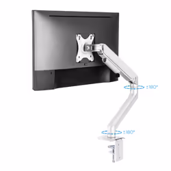 TooQ DB4032TNR-W support d'écran plat pour bureau 32" Blanc - Vista aggiuntiva 4