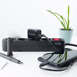 TooQ TQWC-1S01 Caricabatterie per dispositivi mobili Universale Nero AC Interno - Vista aggiuntiva 4