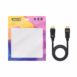 Nanocable 10.15.2500 cavo DisplayPort 0,5 m Nero - Vista aggiuntiva 7