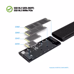 TooQ Shinobi Box esterno SSD Nero M.2 - Vista aggiuntiva 4