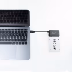TooQ TQHDA-01A docking station per unità di archiviazione USB 3.2 Gen 1 (3.1 Gen 1) Type-A Nero - Vista aggiuntiva 4
