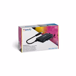 TooQ TQHDA-01A docking station per unità di archiviazione USB 3.2 Gen 1 (3.1 Gen 1) Type-A Nero - Vista aggiuntiva 7