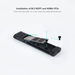 TooQ Shura Box esterno SSD Nero M.2 - Vista aggiuntiva 5