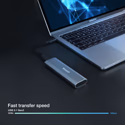 TooQ Shura Box esterno SSD Grigio M.2 - Vista aggiuntiva 7